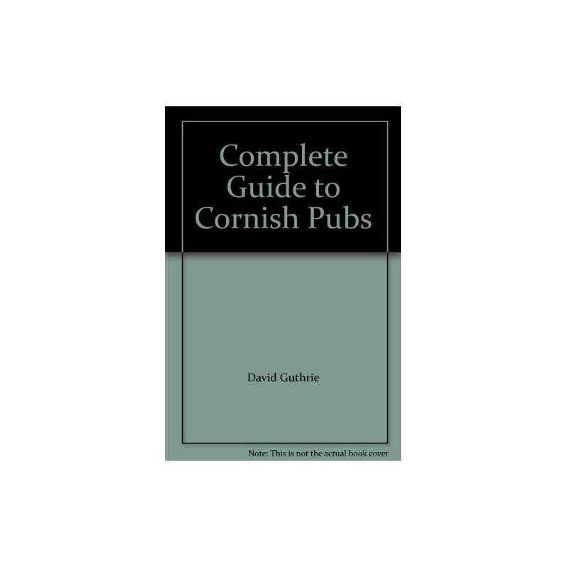 Complete Guide to Cornish Pubs by Guthrie, David Paperback Book  Fast