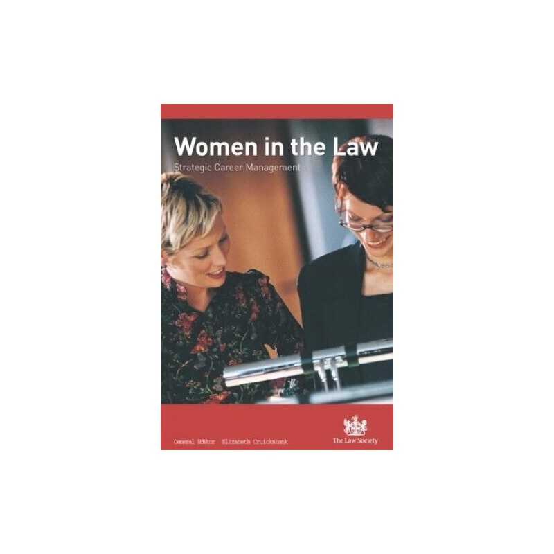 Women in the Law: Strategic Career Management Paperback Book