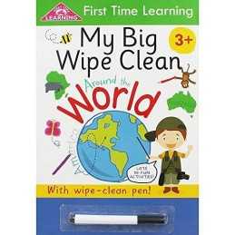 Around the World (First Time Learning Spiral WC) by autumn (AUU29) Book The