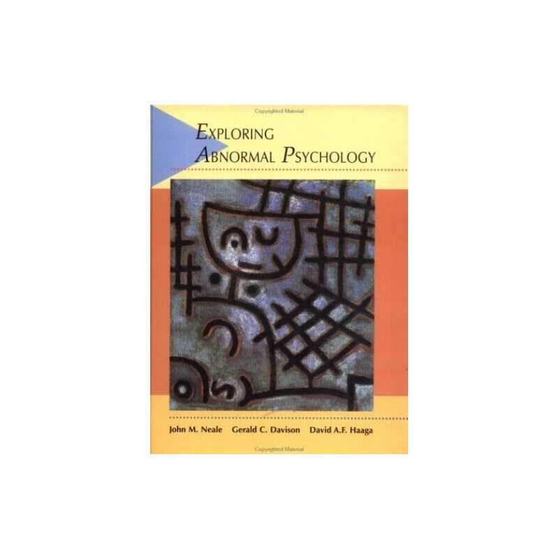 Exploring Abnormal Psychology by Haaga, David A. F. Hardback Book  Fast