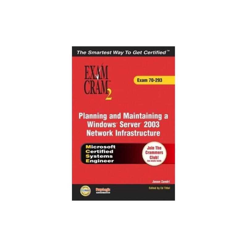 MCSE Planning and Maintaining a Windows ..., Tittel, Ed