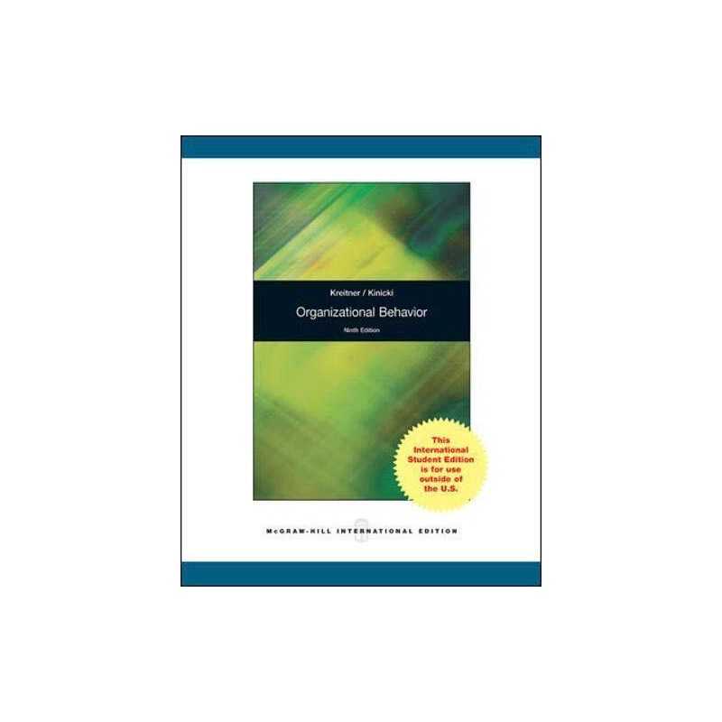 Organizational Behavior, Kinicki, Angelo