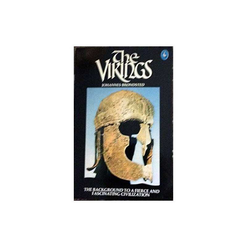 The Vikings by Johannes Brondsted Paperback Book