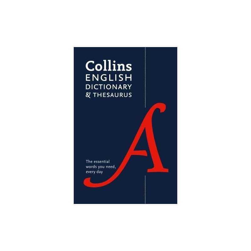 Collins English Dictionary and Thesaurus Book