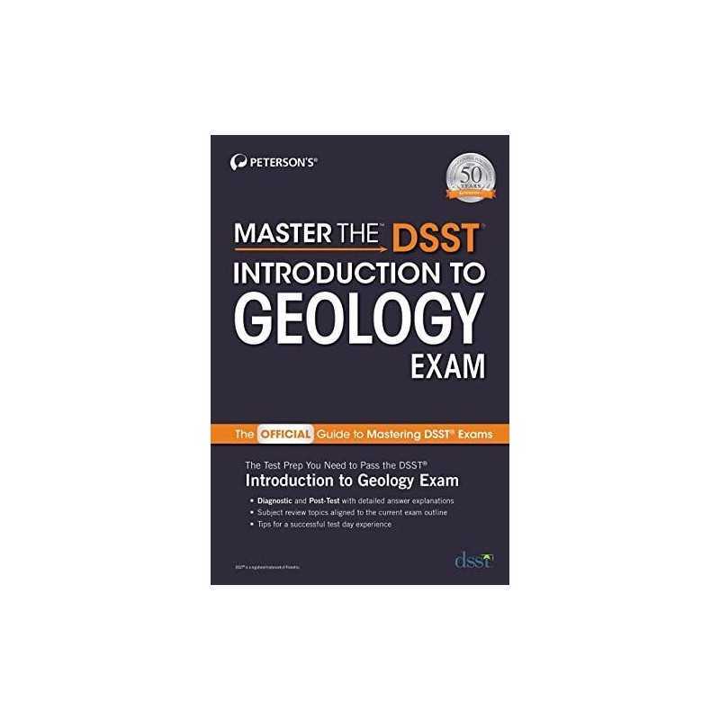 Master the DSST Introduction to Geology ..., Petersons
