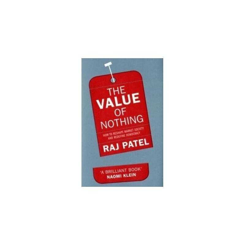 The Value of Nothing, Patel, Raj