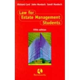Law for Estate Management Students by Murdoch, Sandi Paperback Book