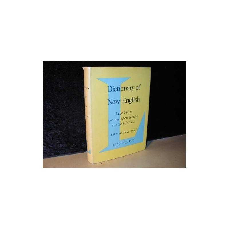 Dictionary of New English, 1963-72,..., Barnhart C. L.,