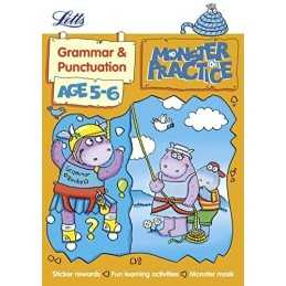 Grammar and Punctuation Age 5-6 (Le..., Letts Monster P