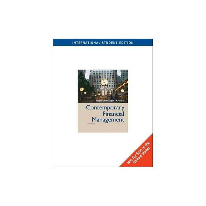 Contemporary Financial Management, Moyer, R. Charles