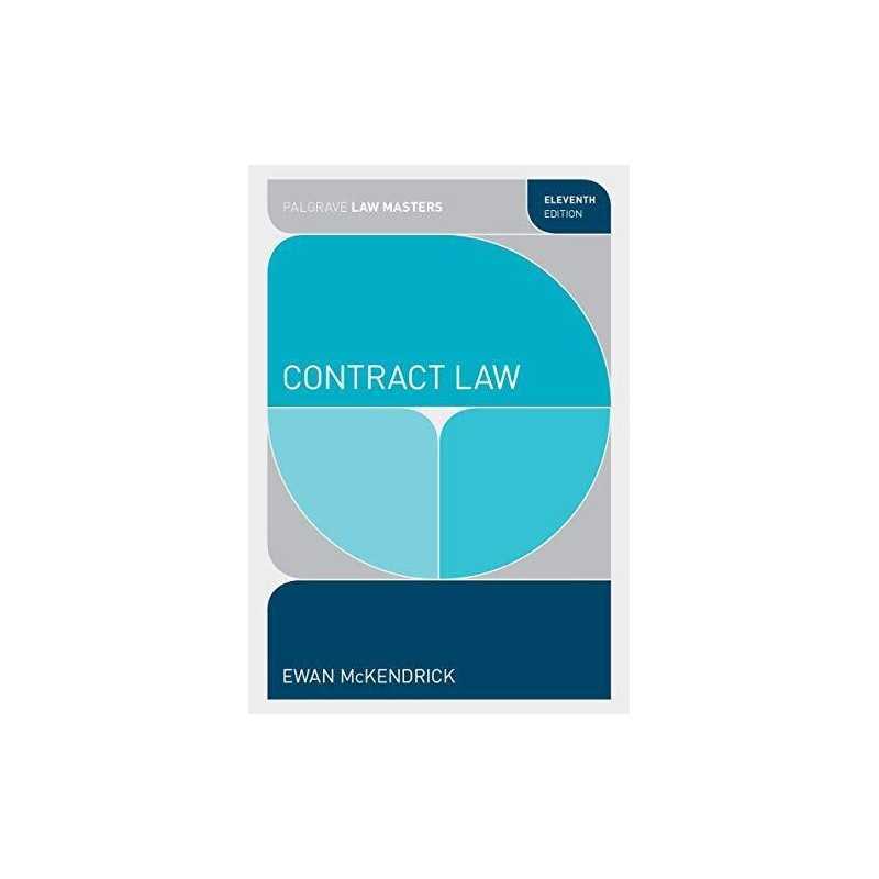 Contract Law (Palgrave Law Masters) by McKendrick, Ewan Book