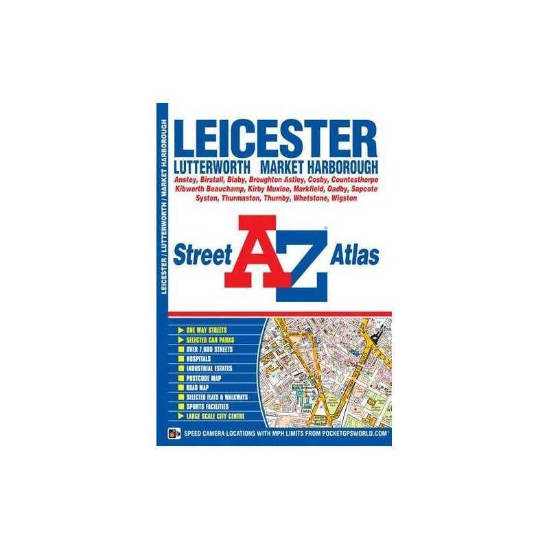 Leicester Street Atlas (A-Z Street Atlas) by Geographers A-Z Map Compa Paperback