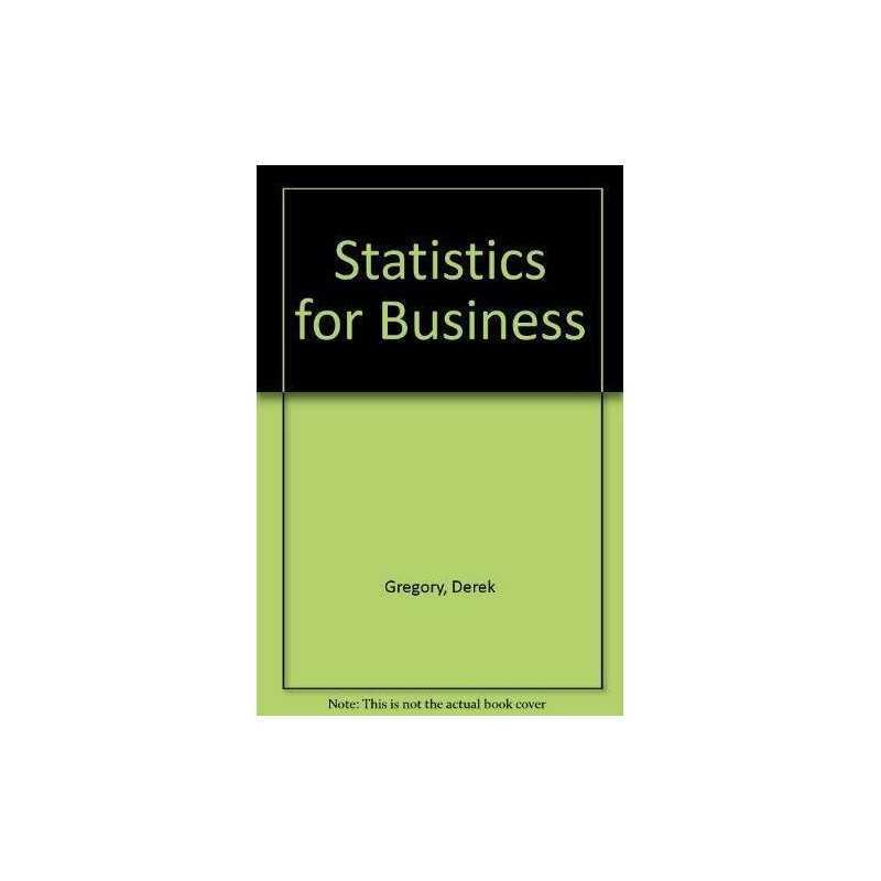 Statistics for Business by Bradshaw, Alan Paperback Book