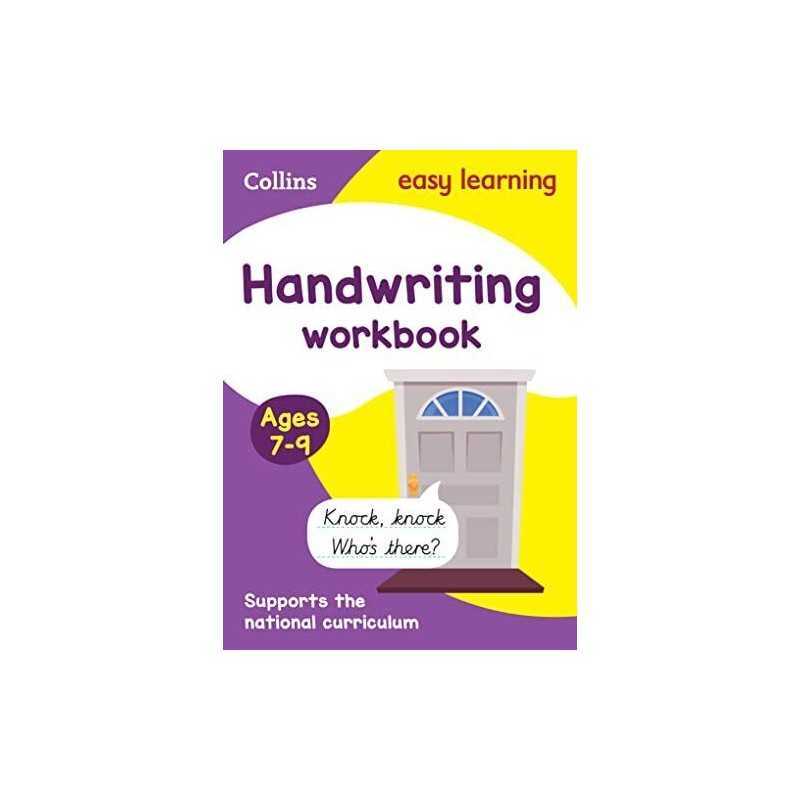 Handwriting Workbook Ages 7-9: Ideal for home learnin... by Collins Easy Learnin