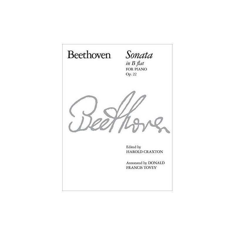 Beethoven Piano Sonata in B Flat, Op. 22 No. 11 (Sig...