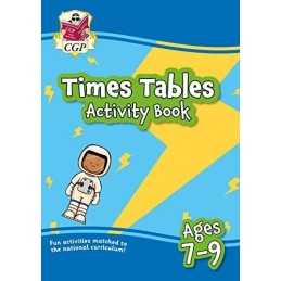 New Times Tables Activity Book for Ages 7-9: perfect for learnin... by CGP Books