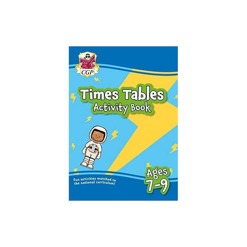 New Times Tables Activity Book for Ages 7-9: perfect for learnin... by CGP Books