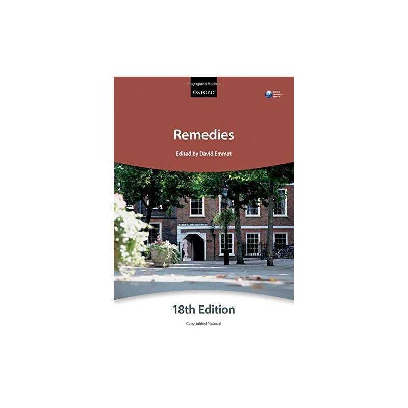 Remedies (Blackstone Bar Manual) by The City Law School Book