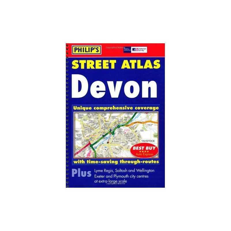 Devon (Street Atlas) by Philips Spiral bound Book