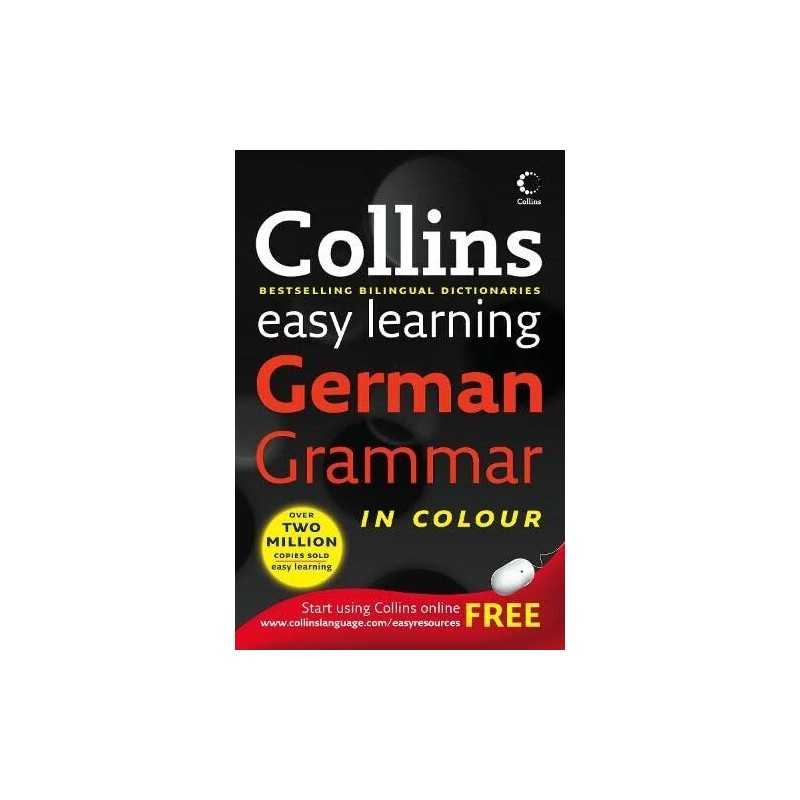 Collins Easy Learning German Grammar (Collins Easy Learning) Paperback Book The