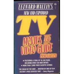 Leonard Maltins Tv Movies & Video Guide: The New 1990 Edition Paperback Book