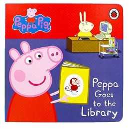 Peppa Pig: Peppa Goes to the Library: My First Story...