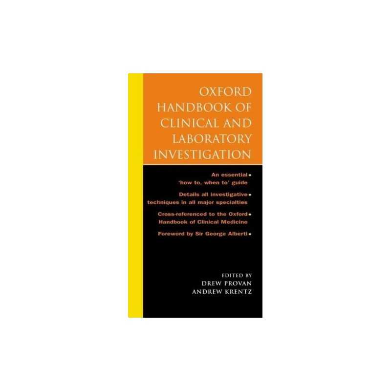 Oxford Handbook of Clinical and Laboratory Investigation (Oxford Ha... Paperback