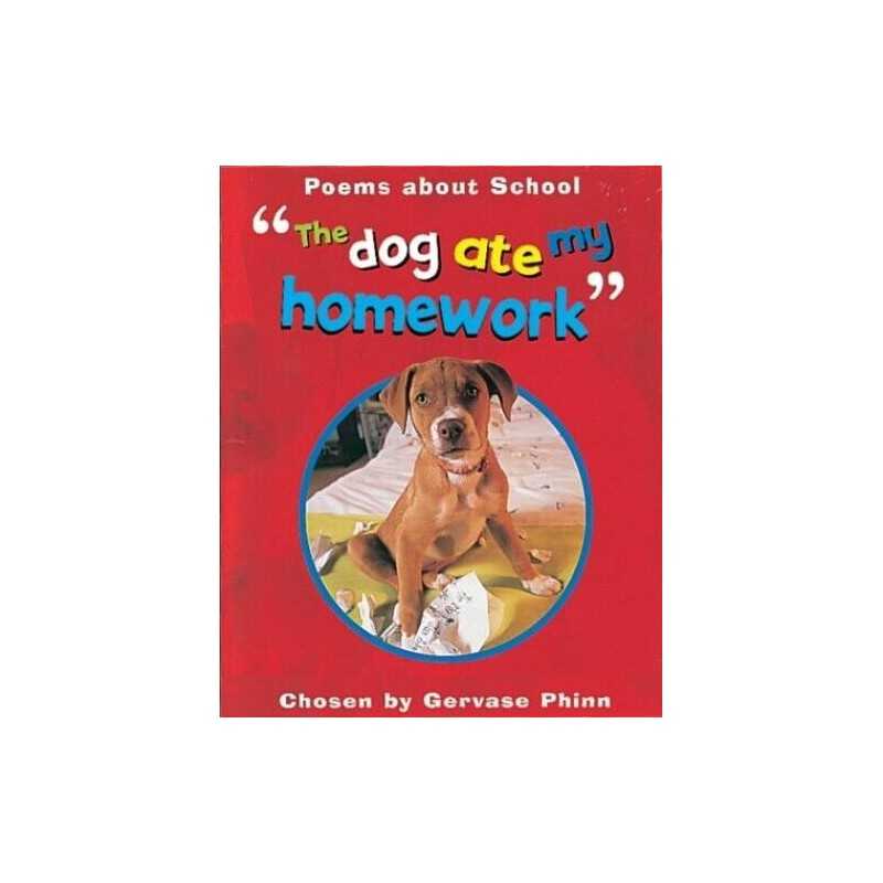 Poetry & Anthology:Dog Ate My Homework by G Hardback Book