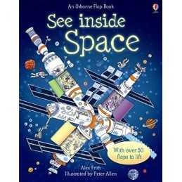 See Inside Space (See Inside): With over 50 flaps to ..., Daynes, Katie Hardback