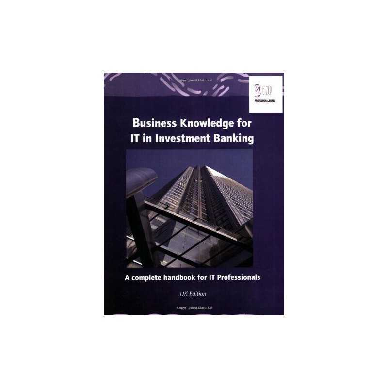 Business Knowledge for IT in Investment Ban... by Essvale Corporation Paperback