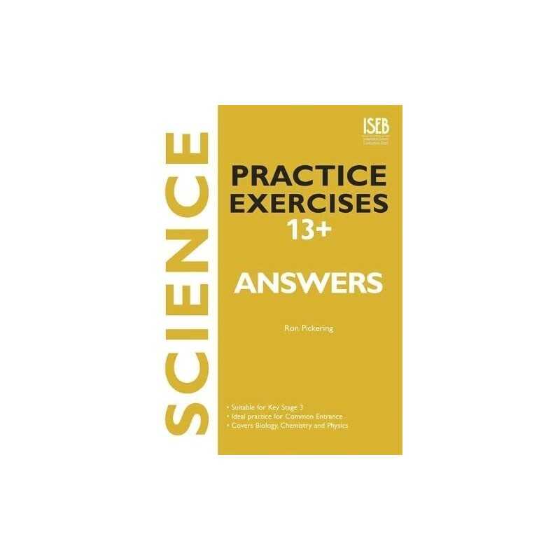 Science Practice Exercises 13+ Answer Book: Pract... by Pickering, Ron Paperback