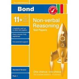 Bond 11+ Test Papers Non-Verbal Reasoning Standar... by Baines, Andrew Paperback