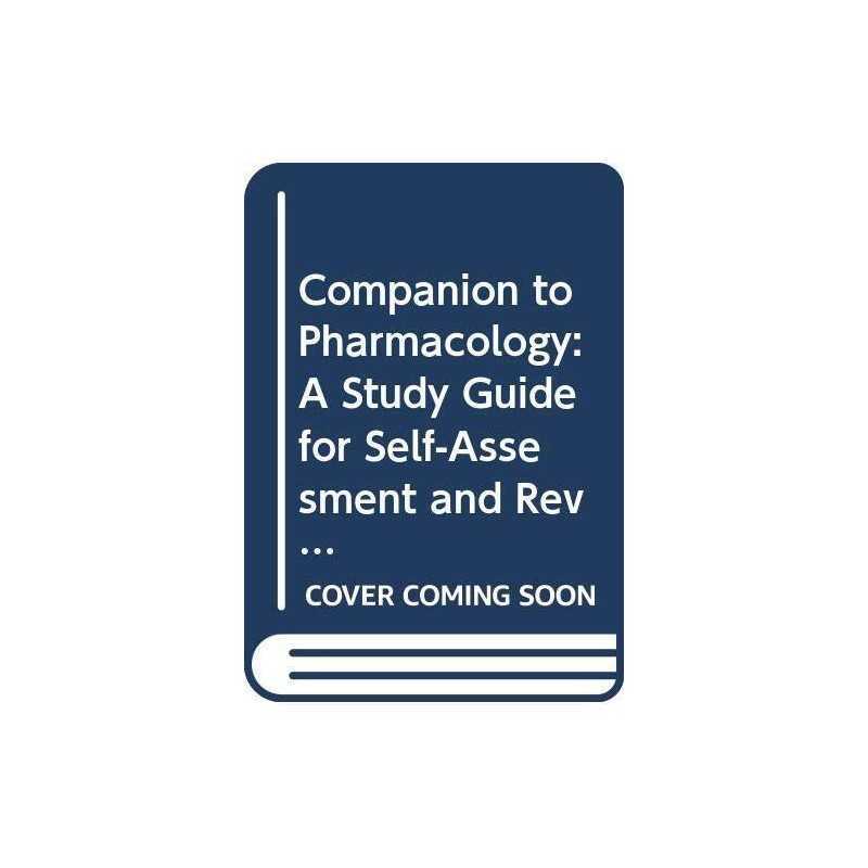 Companion to Pharmacology: A Study Guide fo... by Haylett BSc PhD, De Paperback