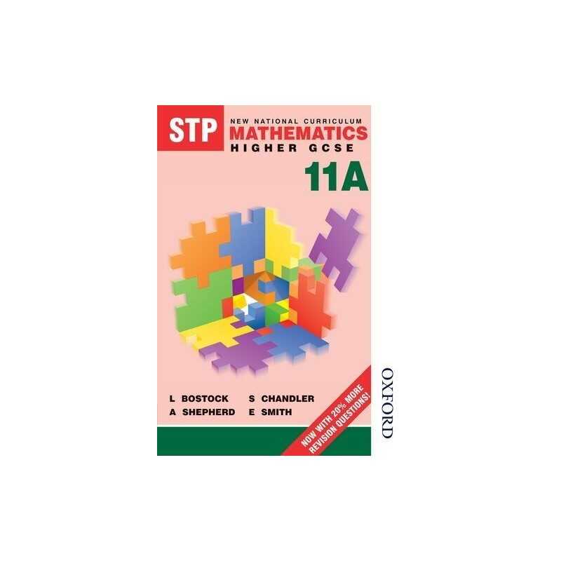 STP National Curriculum Mathematics 11A Pupil Book... by Chandler, F S Paperback