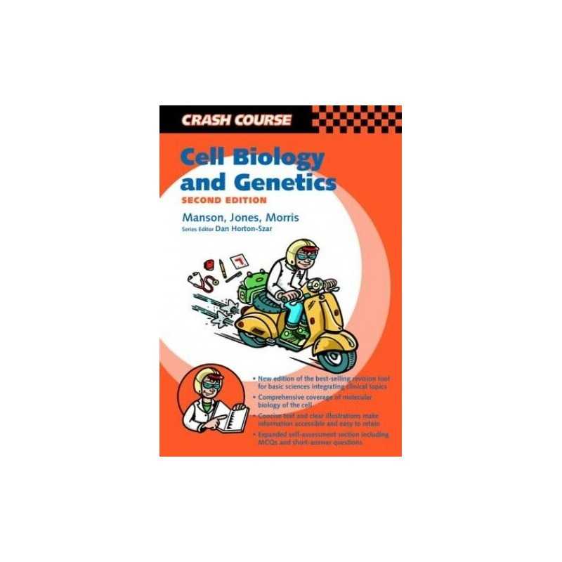 Crash Course: Cell Biology and Genetics (Cr... by Manson BSc MSc PhD Paperback