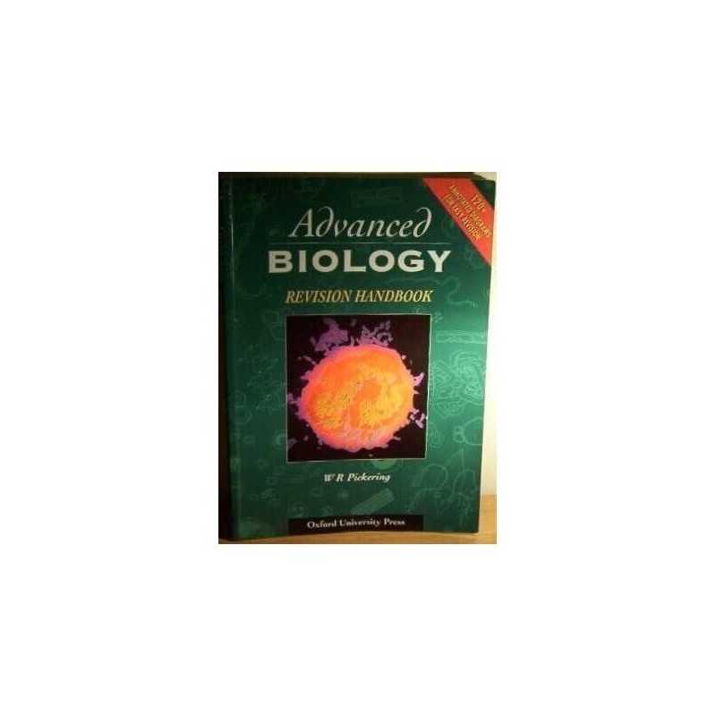 Advanced Biology Revision Handbook by Pickering, W. R. Paperback Book
