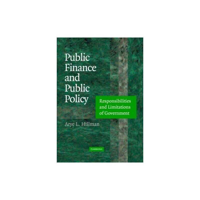 Public Finance and Public Policy: R..., Hillman, Arye L