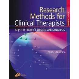 Research Methods for Clinical Therapists: A... by Hicks BA MA PhD P Paperback