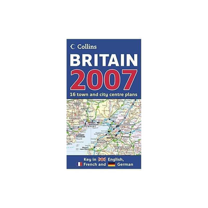 2007 Map of Britain Sheet map, folded Book