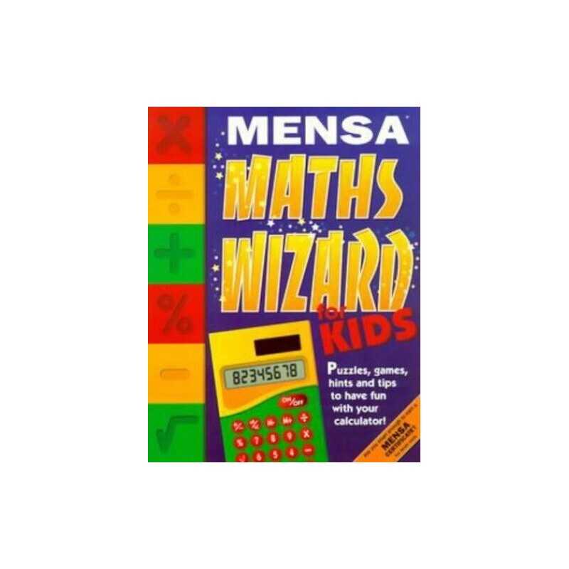 Mensa Maths Wizard by Bremner, John Paperback Book