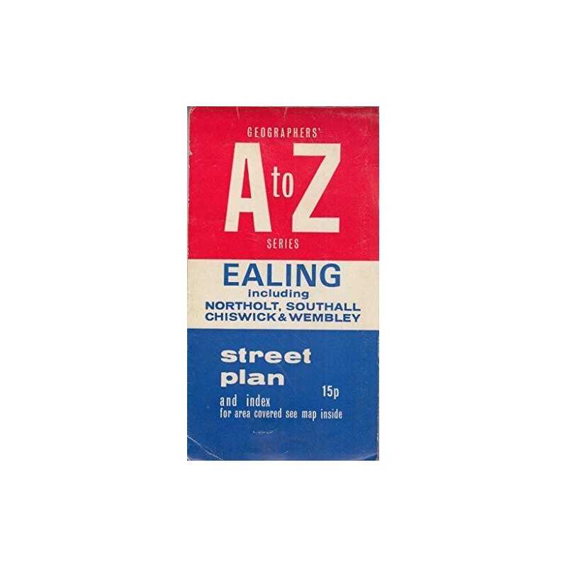 A. to Z. Street Plan of Ealing (Str... by Geographers A-Z Map Sheet map, folded