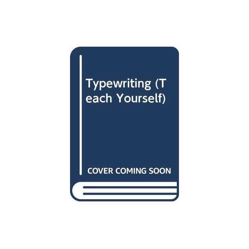 Typewriting (Teach Yourself) by PITMANS COLLEGE Paperback Book  Fast