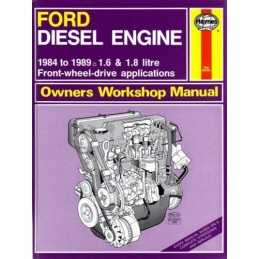 Ford Diesel Engine 1984 to 1989 1.6 & 1.8 litre f... by Minter, Matthew Hardback