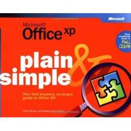 Microsoft® Office XP Plain & Simple by Resources Online Paperback Book The