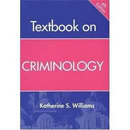 Textbook on Criminology, 4th Ed. by Williams, Katherine Paperback Book