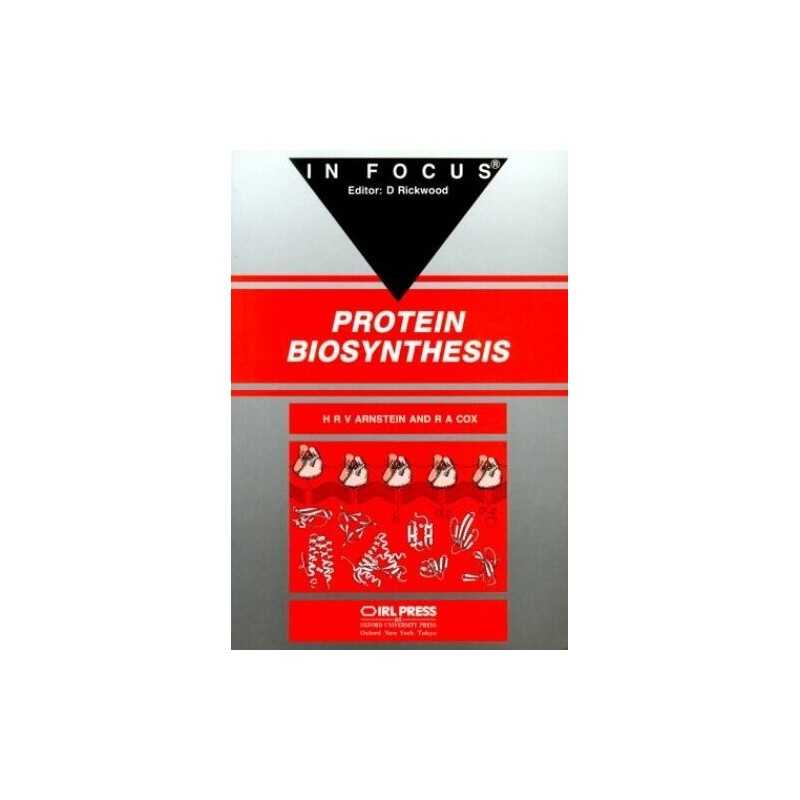 Protein Biosynthesis (In Focus), Cox, R.A.