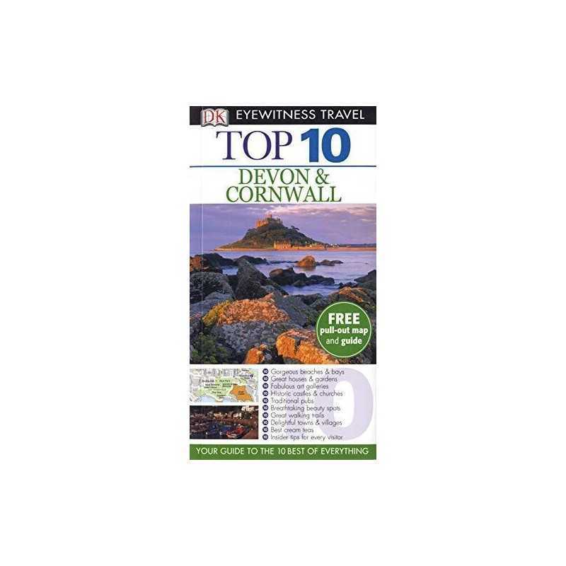 DK Eyewitness Top 10 Travel Guide: Devon & Cornw... by Andrews, Robert Paperback