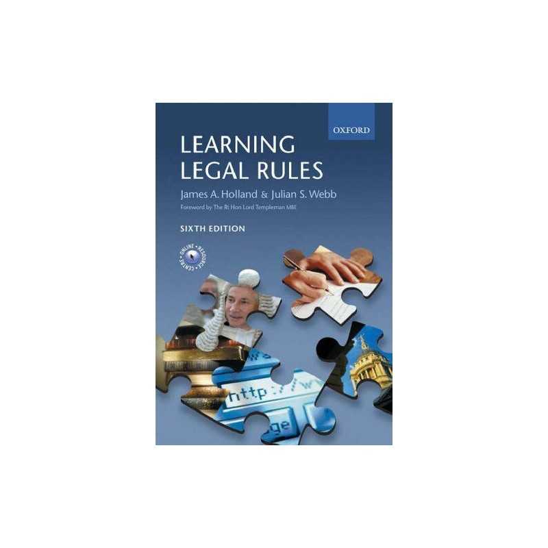 Learning Legal Rules: A Students Guide to Legal Method and Reasoni... Paperback
