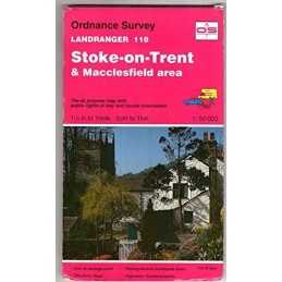 Landranger Maps: Stoke-on-Trent and Macc... by Ordnance Survey Sheet map, folded