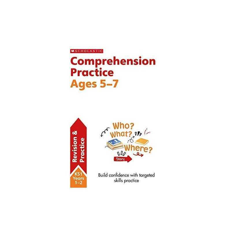 Comprehension practice activities for children ages 5-7 (Ye... by Thomson, Donna